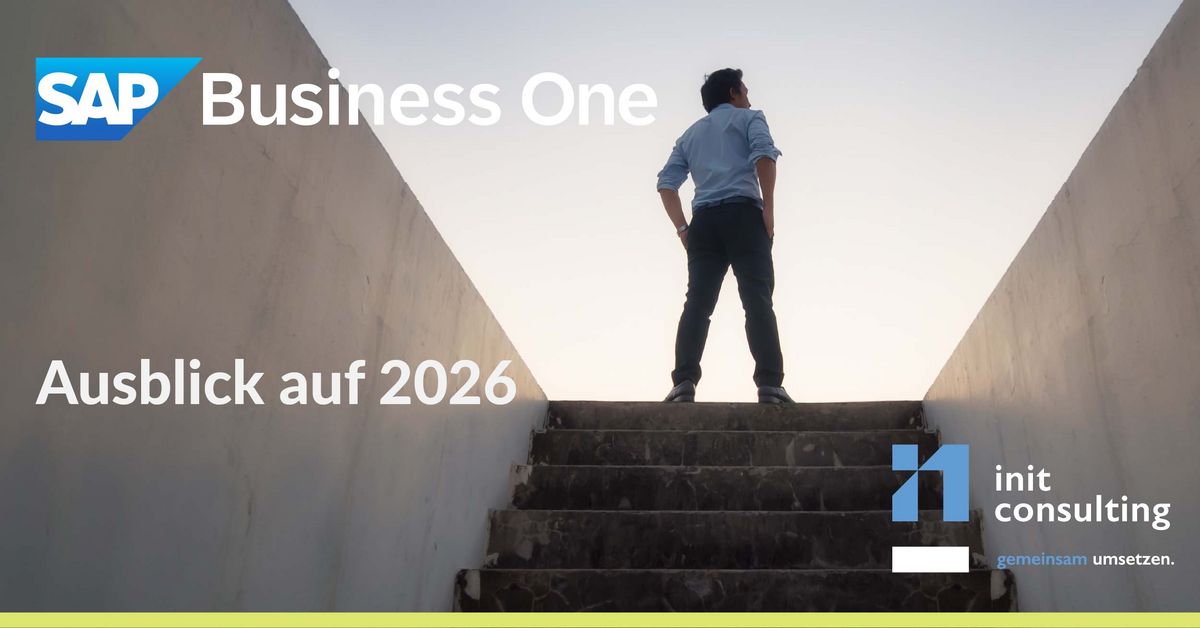 SAP Business One Ausblick 2026