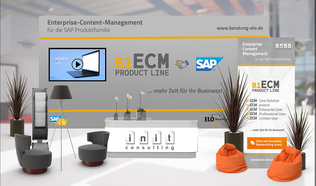 ELO ECM Fachkongress 2021 B1-ECM developed by init - Digitalisierung 4.0 mit SAP Business On
