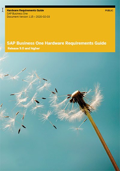 Download SAP Business One Hardware Anforderungen Guide